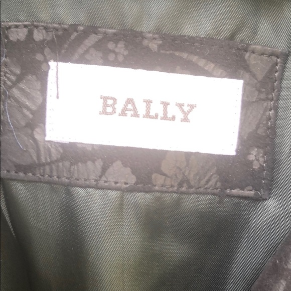 BALLY Suede Lined Jacket - Picture 1 of 8